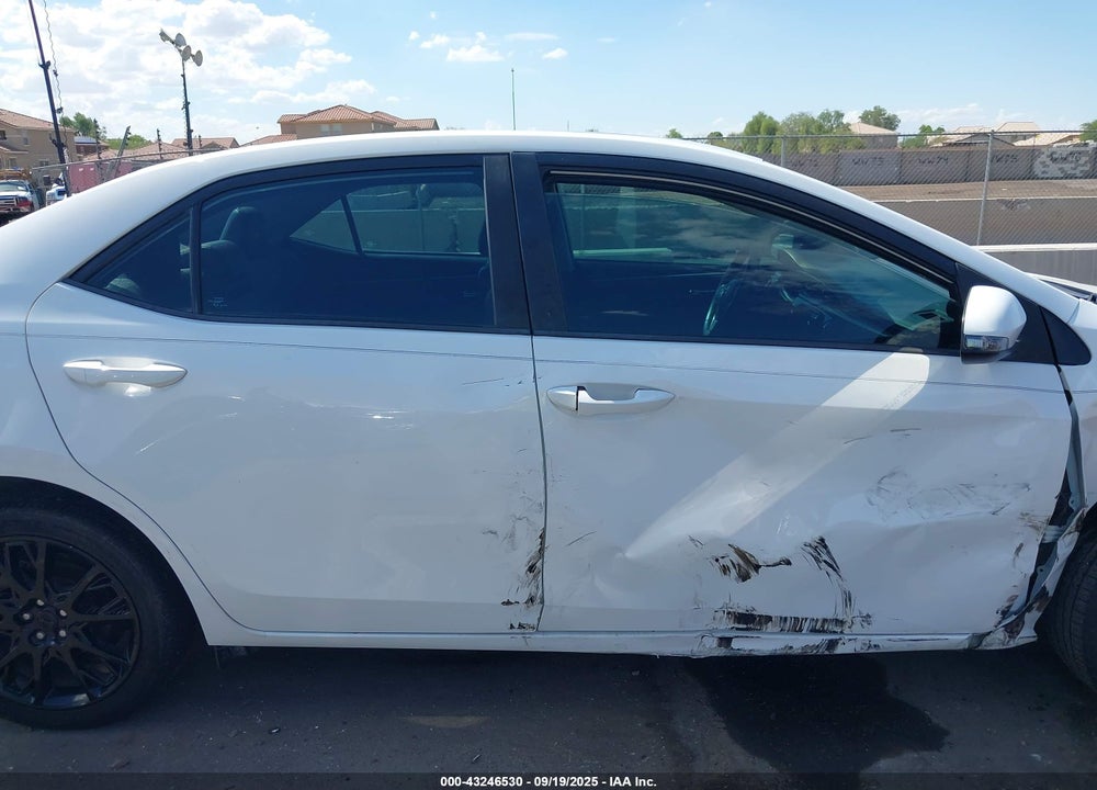 2016 TOYOTA COROLLA VIN: 2T1BURHE3GC555252