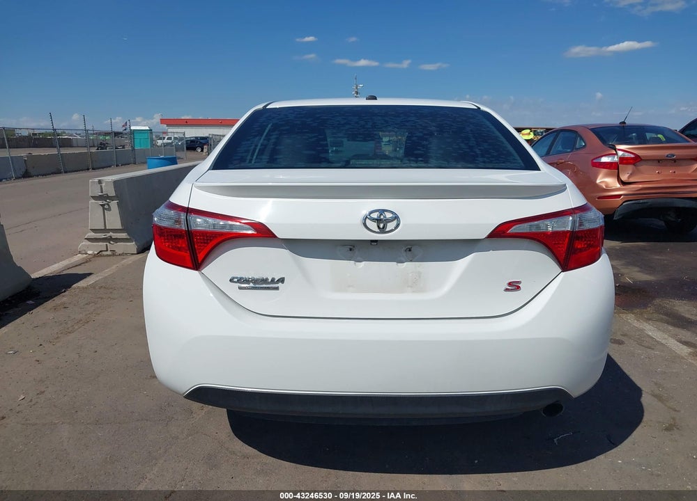 2016 TOYOTA COROLLA VIN: 2T1BURHE3GC555252
