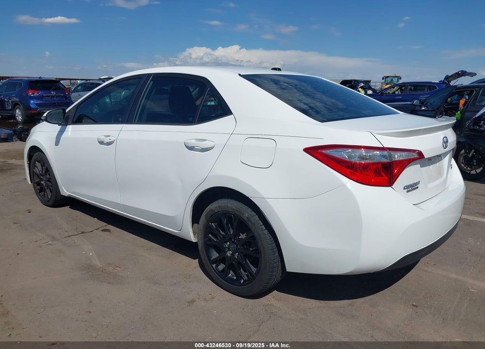 2016 TOYOTA COROLLA VIN: 2T1BURHE3GC555252
