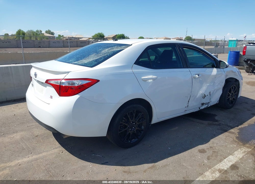 2016 TOYOTA COROLLA VIN: 2T1BURHE3GC555252