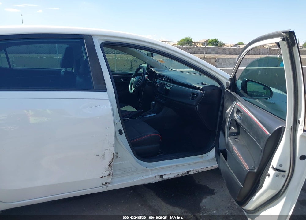2016 TOYOTA COROLLA VIN: 2T1BURHE3GC555252