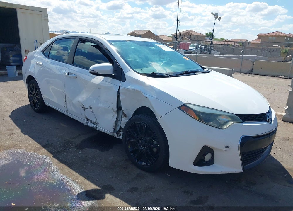 2016 TOYOTA COROLLA VIN: 2T1BURHE3GC555252