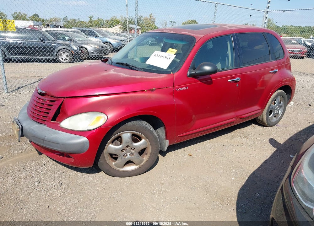 2001 CHRYSLER PT CRUISER VIN: 3C8FY4BB21T321307