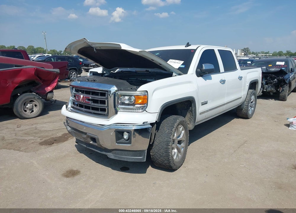 2015 GMC SIERRA 1500 SLT VIN: 3GTP1VEC2FG112976