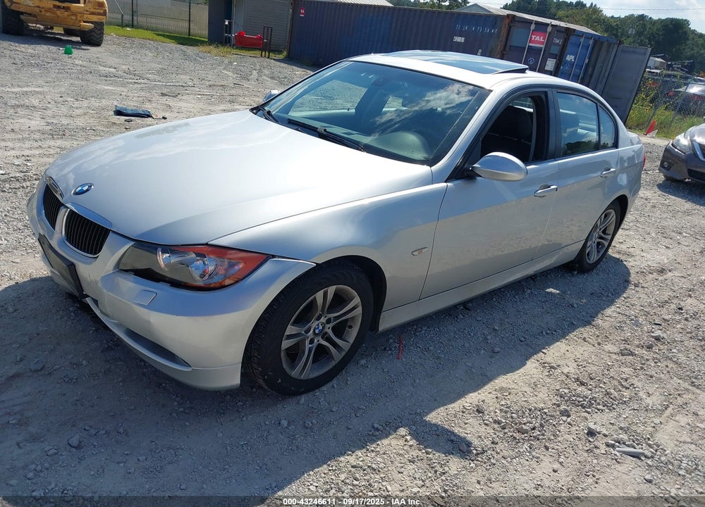 2008 BMW 3 SERIES VIN: WBAVC93518K037080