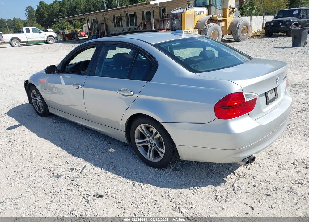 2008 BMW 3 SERIES VIN: WBAVC93518K037080