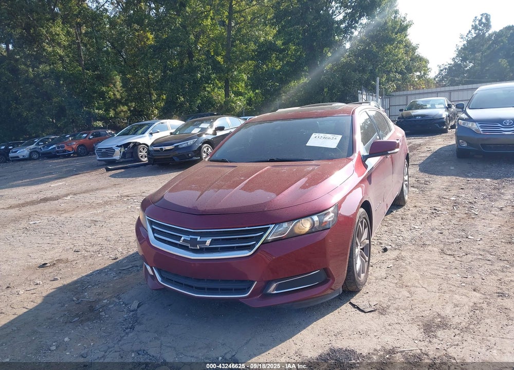 2016 CHEVROLET IMPALA VIN: 2G1115S33G9205780