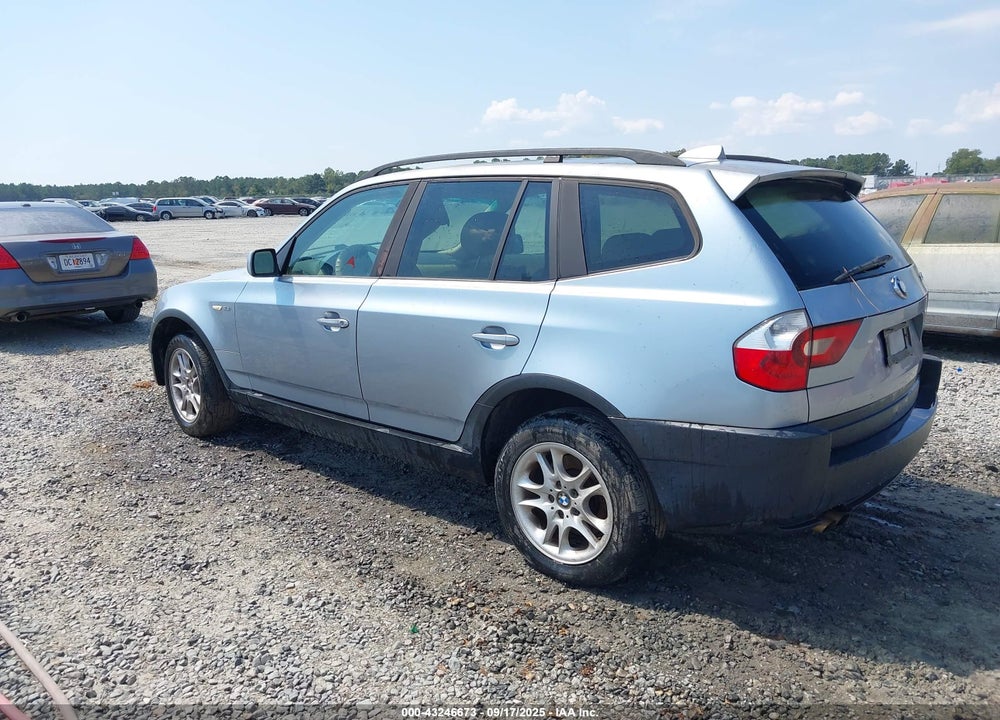 2004 BMW X3 2.5I VIN: WBXPA73484WC41039
