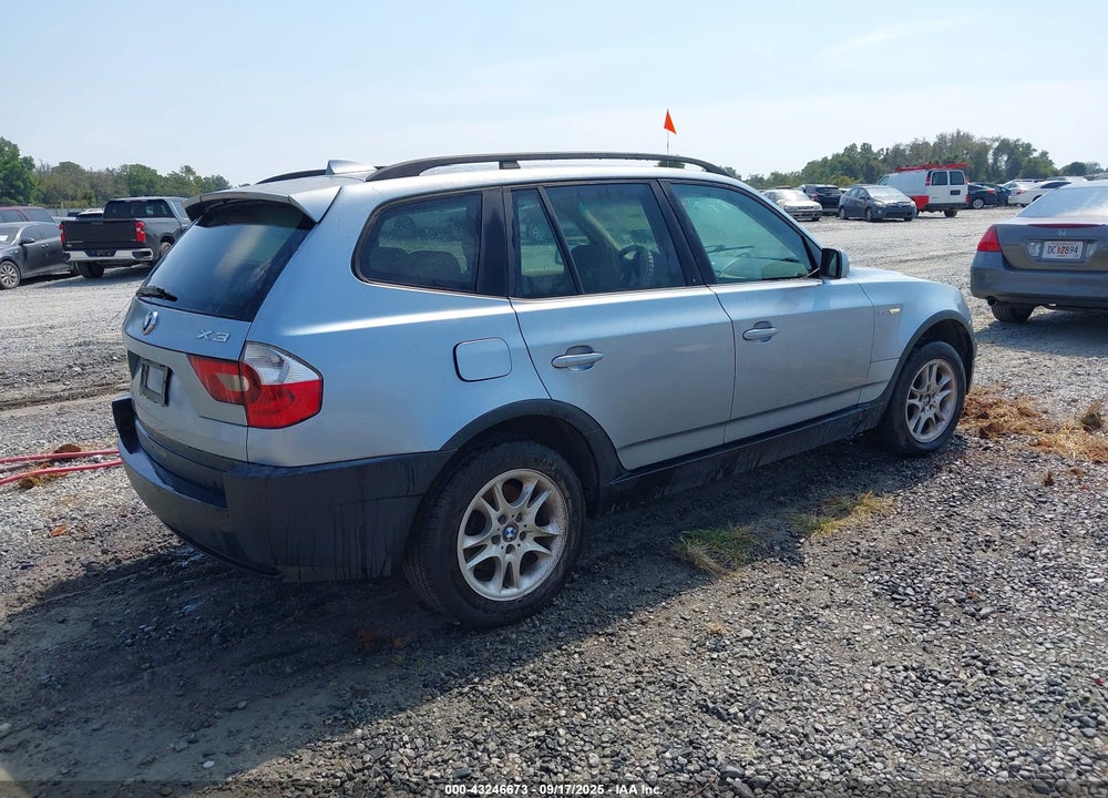 2004 BMW X3 2.5I VIN: WBXPA73484WC41039