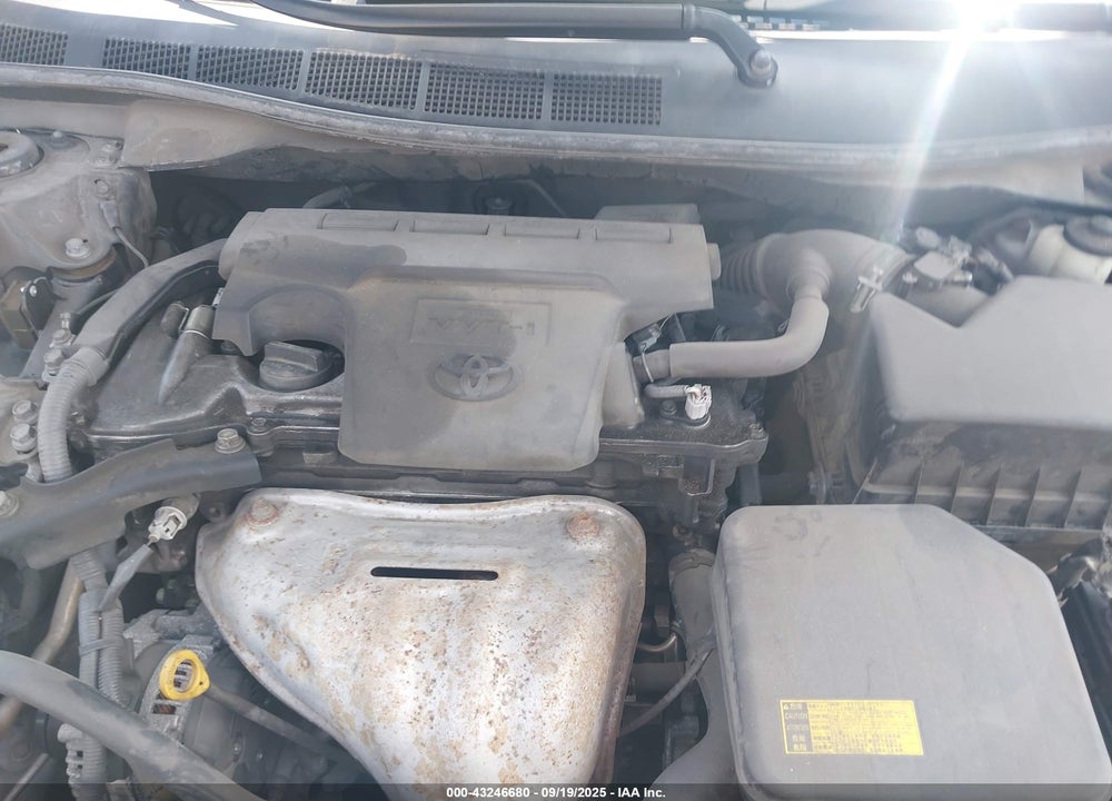 2012 TOYOTA CAMRY VIN: 4T1BF1FK9CU017572