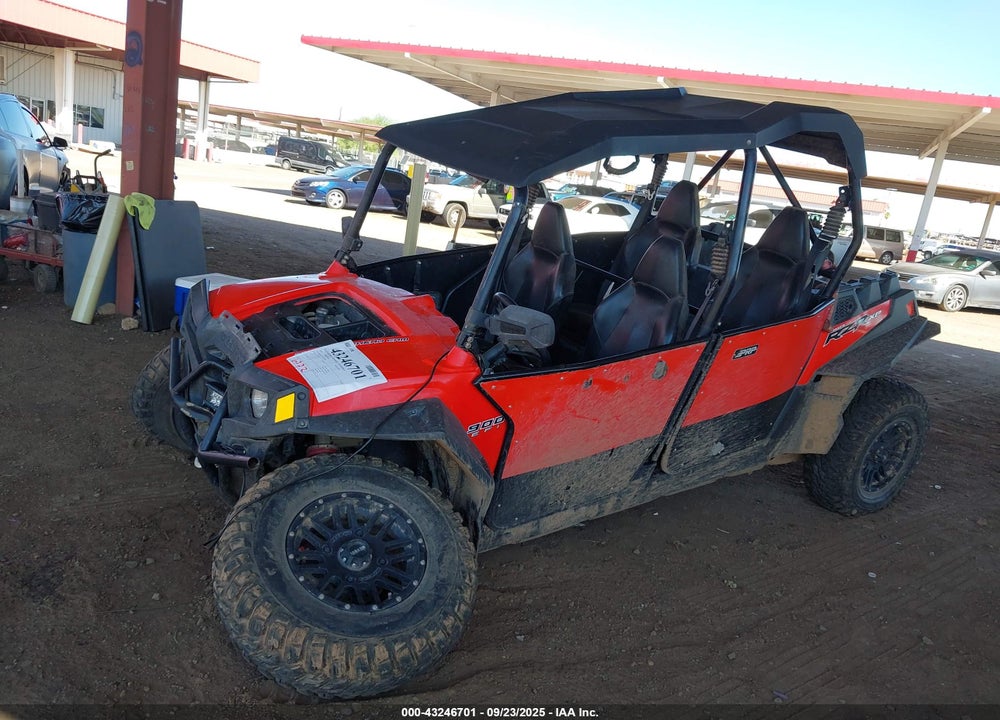 2012 POLARIS RANGER RZR 4 900 XP VIN: 4XAXT87A4CB580100