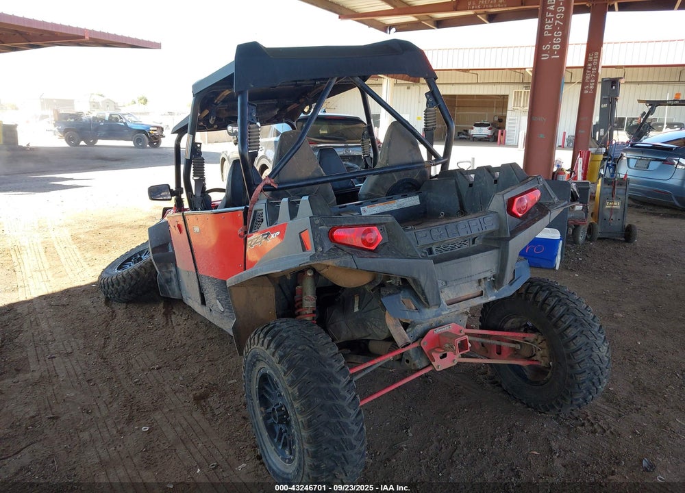2012 POLARIS RANGER RZR 4 900 XP VIN: 4XAXT87A4CB580100