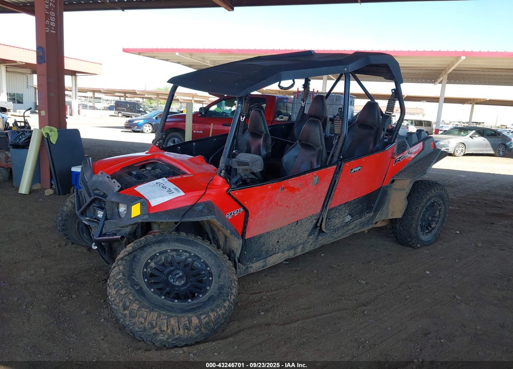 2012 POLARIS RANGER RZR 4 900 XP VIN: 4XAXT87A4CB580100