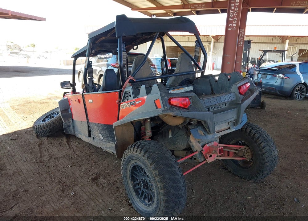 2012 POLARIS RANGER RZR 4 900 XP VIN: 4XAXT87A4CB580100