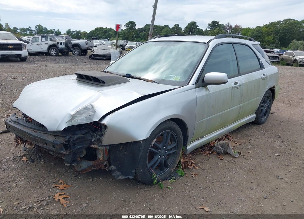 2005 SUBARU IMPREZA WRX VIN: JF1GG29635H801369