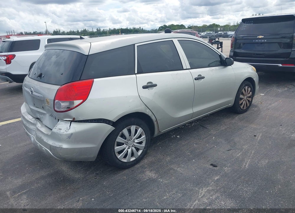 2004 TOYOTA MATRIX STANDARD VIN: 2T1KR32E44C313265