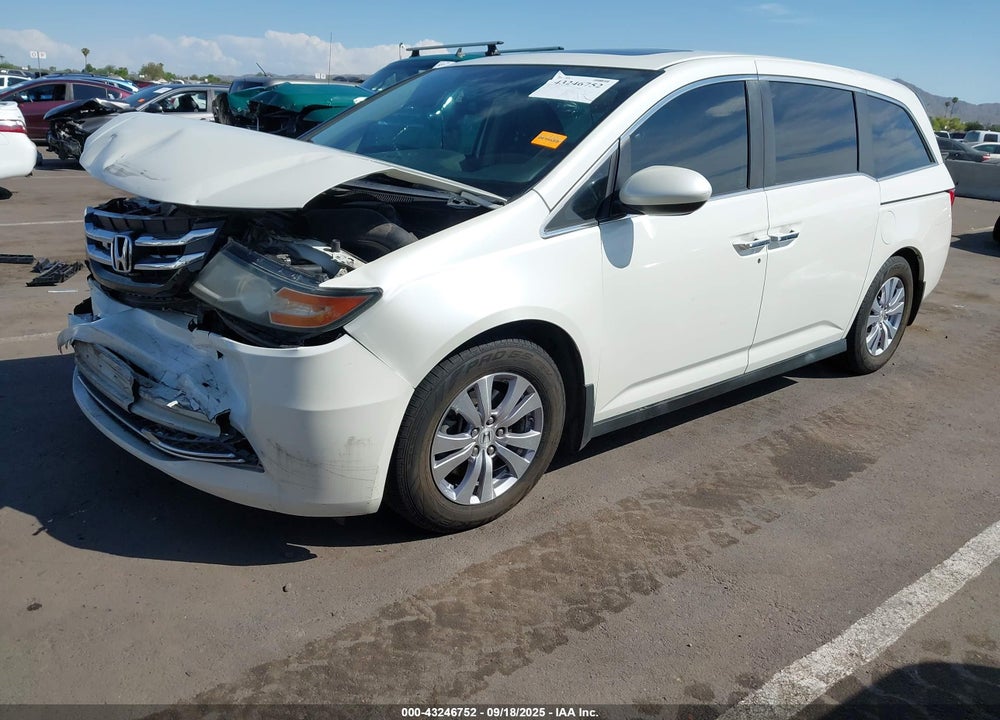 2016 ODYSSEY HONDA  EX-L VIN: 5FNRL5H69GB040836