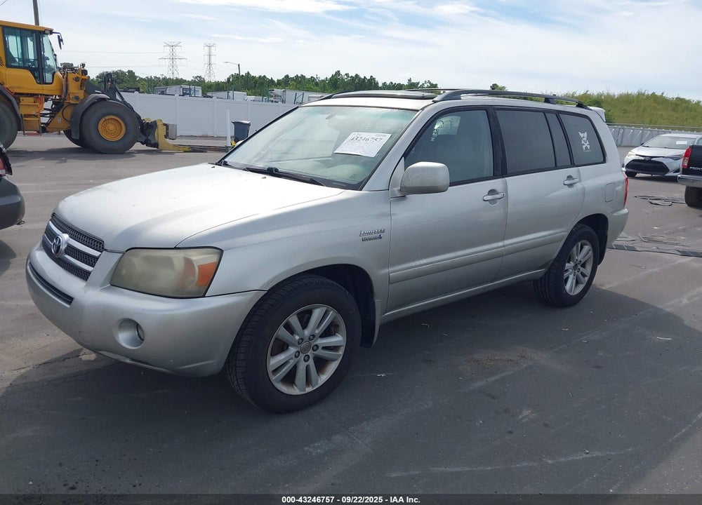2006 TOYOTA HIGHLANDER HYBRID LIMITED V6 VIN: JTEDW21A360003479