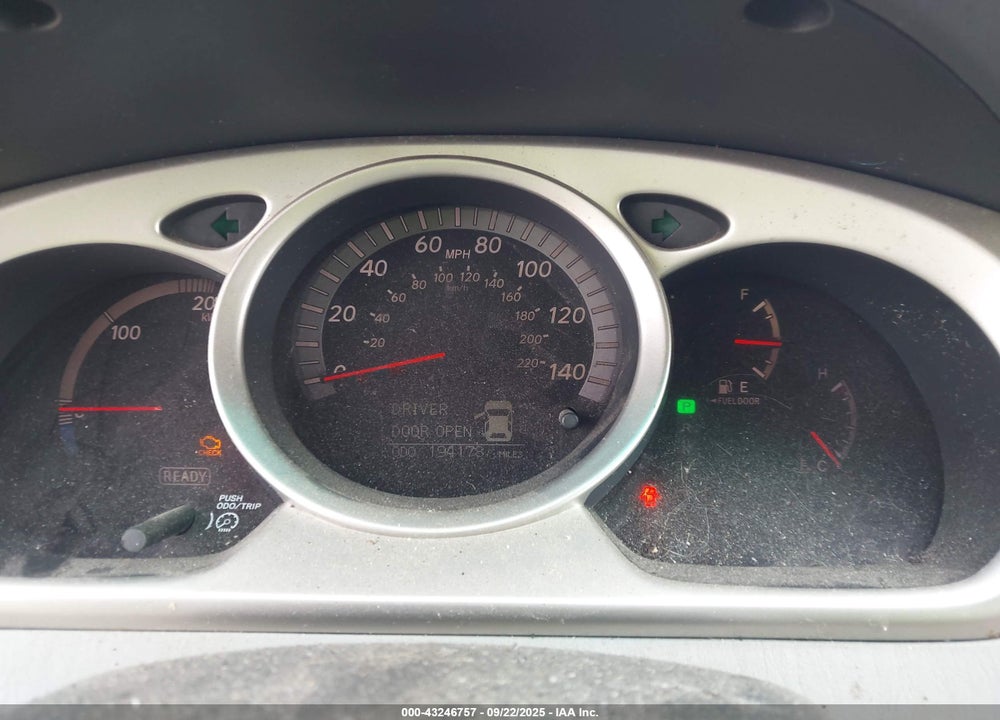 2006 TOYOTA HIGHLANDER HYBRID LIMITED V6 VIN: JTEDW21A360003479
