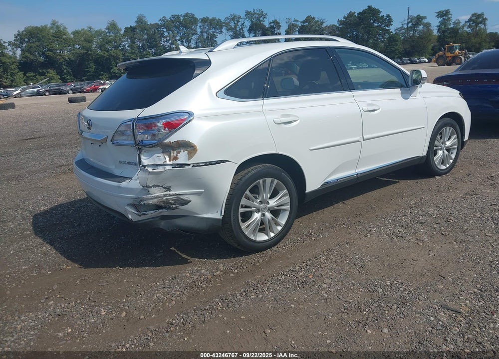 2011 LEXUS RX 450H VIN: JTJBC1BA9B2041680