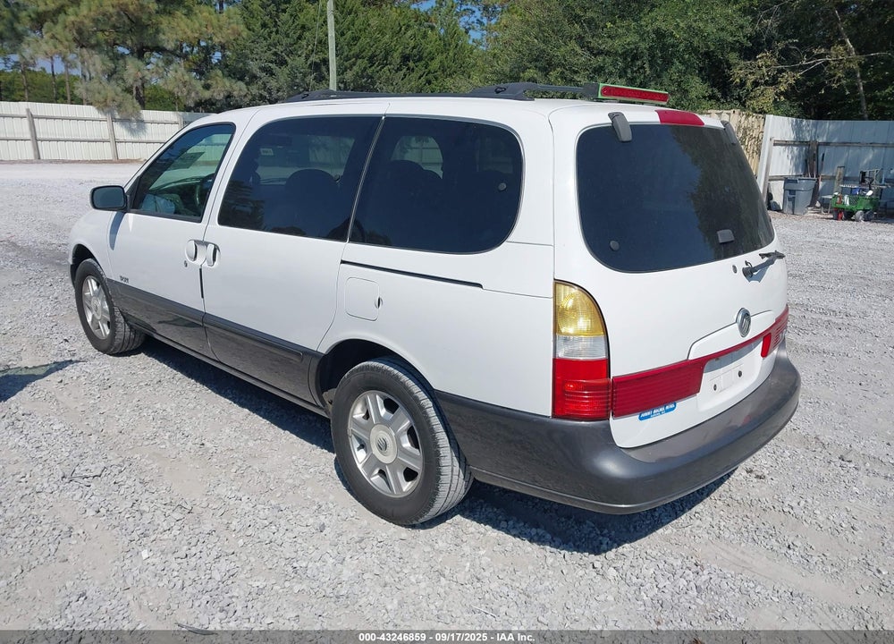 2002 MERCURY VILLAGER SPORT VIN: 4M2ZV12T72DJ07283