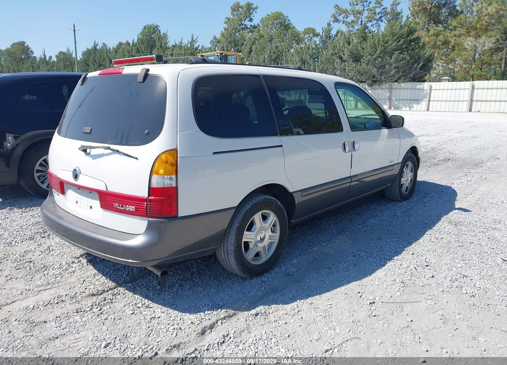 2002 MERCURY VILLAGER SPORT VIN: 4M2ZV12T72DJ07283