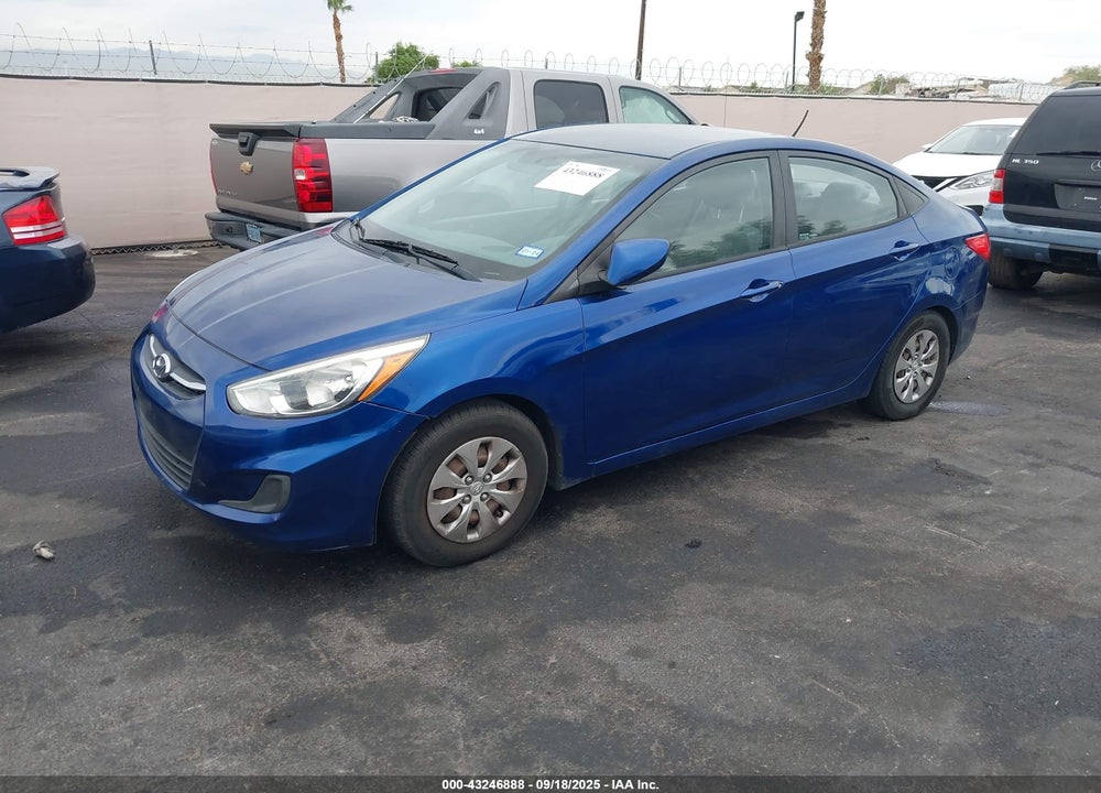 2015 HYUNDAI ACCENT VIN: KMHCT4AE6FU833868