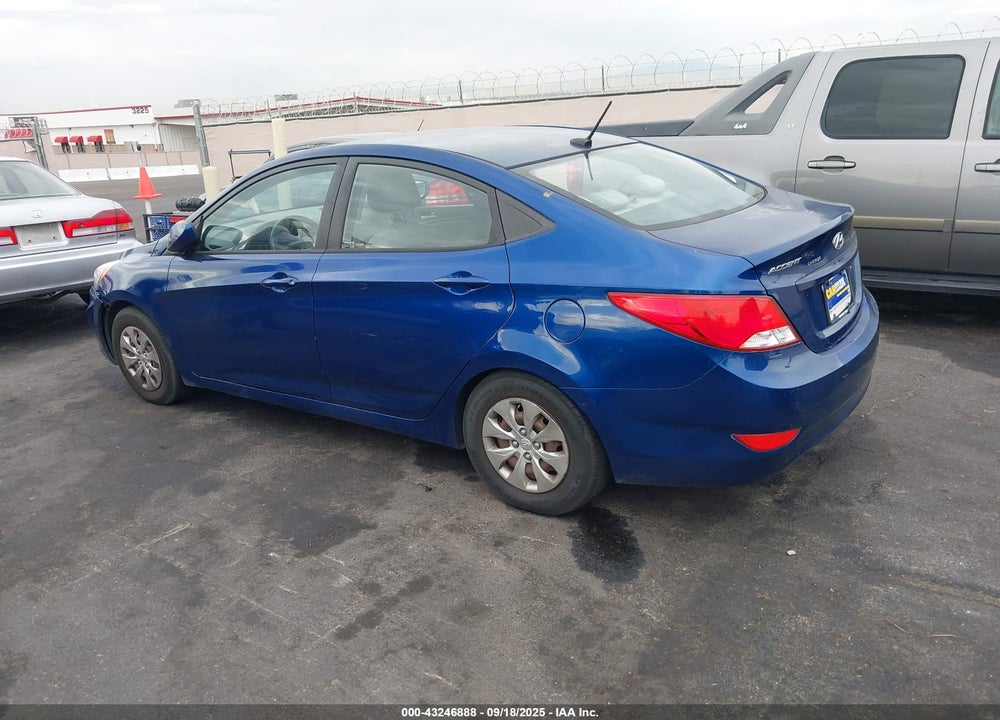 2015 HYUNDAI ACCENT VIN: KMHCT4AE6FU833868
