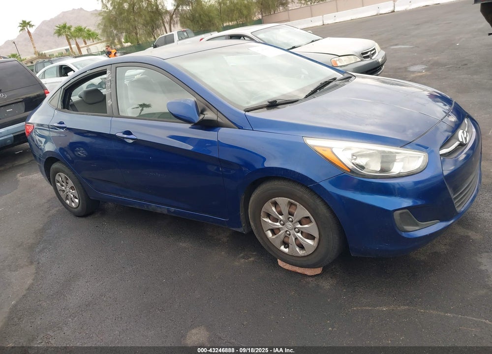 2015 HYUNDAI ACCENT VIN: KMHCT4AE6FU833868