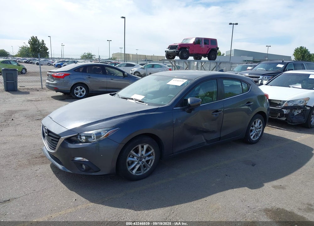 2016 MAZDA 3 I TOURING VIN: JM1BM1M79G1300019