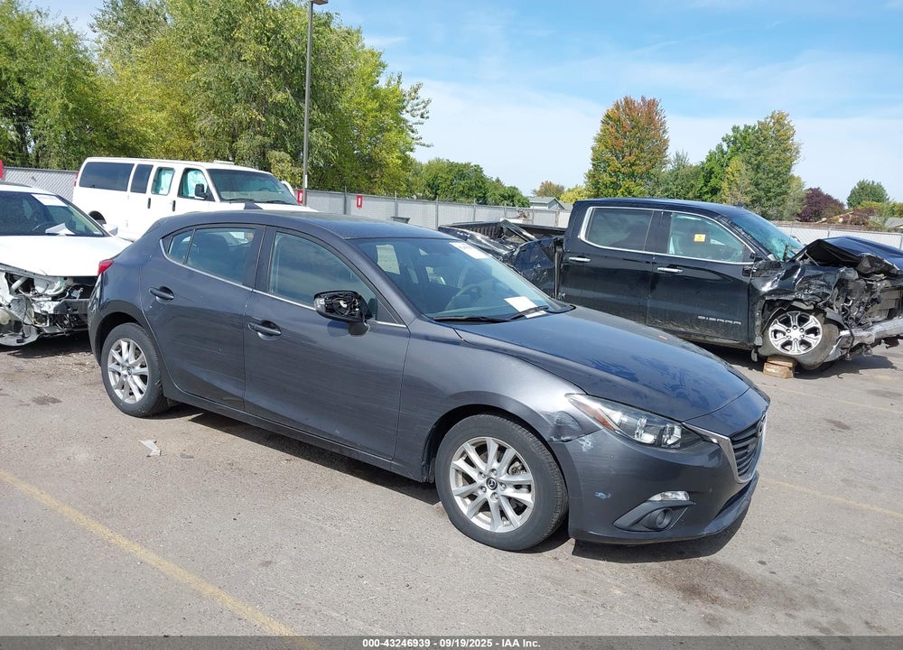 2016 MAZDA 3 I TOURING VIN: JM1BM1M79G1300019