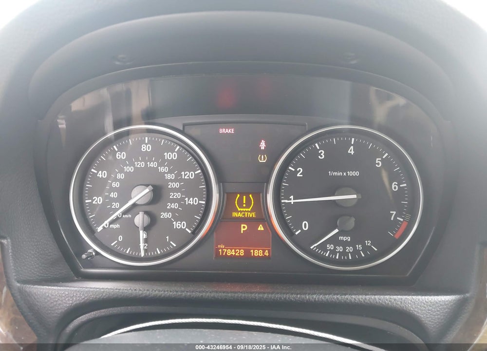 2008 BMW 328I VIN: WBAVS13548FX17018