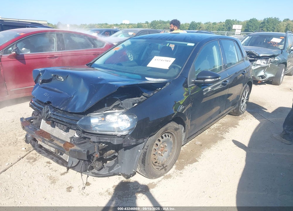 2012 VOLKSWAGEN GOLF VIN: WVWDB7AJXCW264615