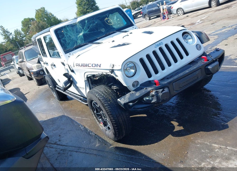 2016 JEEP WRANGLER UNLIMITED RUBICON HARD ROCK VIN: 1C4BJWFG8GL252391