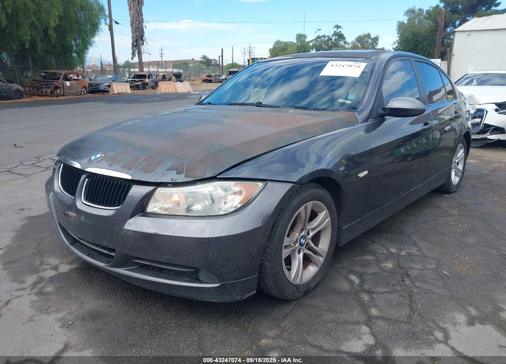 2008 BMW 3 SERIES VIN: WBAVA33568KX84046