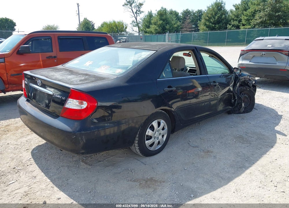 2002 TOYOTA CAMRY LE VIN: 4T1BE32K92U098012