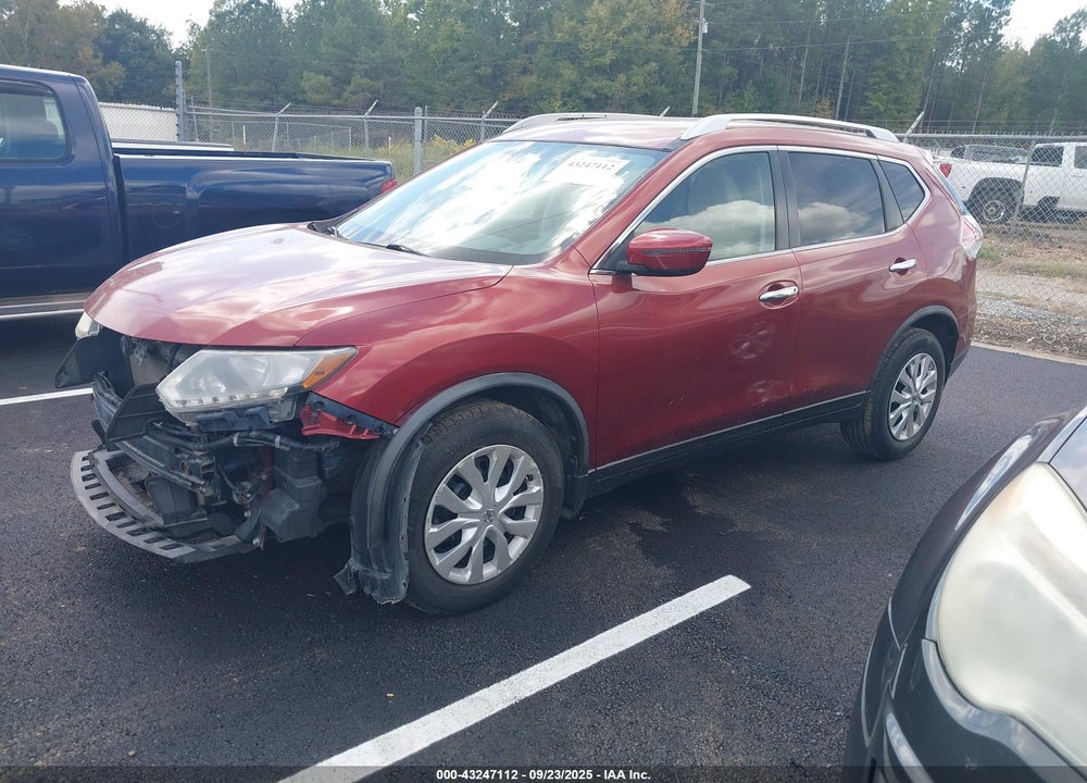 2016 NISSAN ROGUE S VIN: JN8AT2MT1GW005988