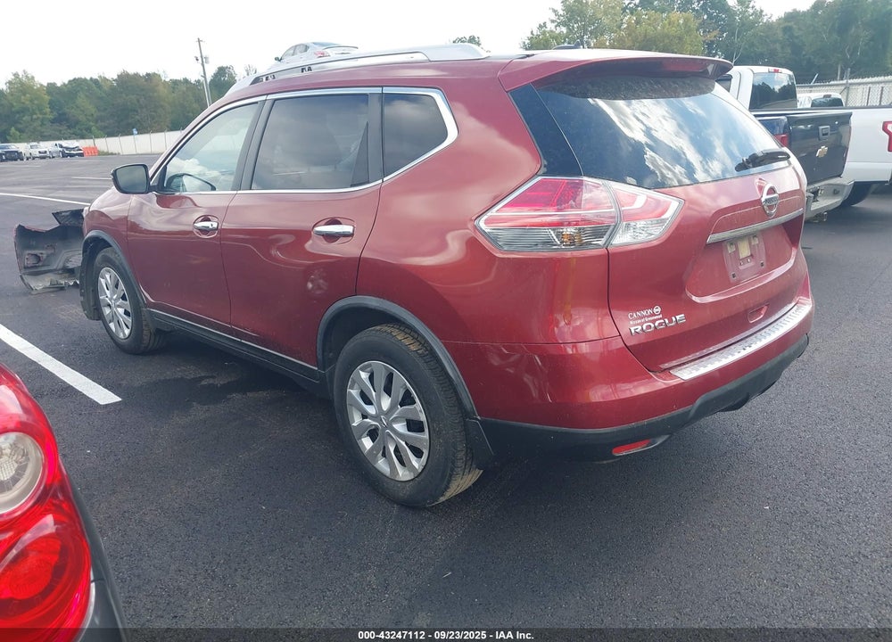2016 NISSAN ROGUE S VIN: JN8AT2MT1GW005988