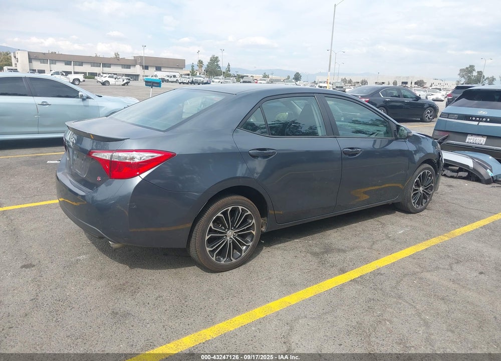 2016 TOYOTA COROLLA VIN: 5YFBURHE7GP477817
