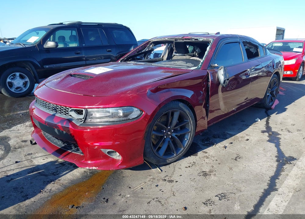 2019 DODGE CHARGER SCAT PACK RWD VIN: 2C3CDXGJ3KH634804