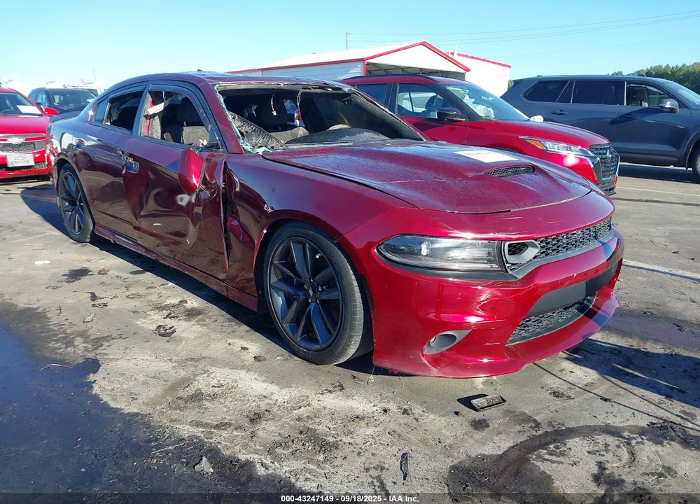 2019 DODGE CHARGER SCAT PACK RWD VIN: 2C3CDXGJ3KH634804