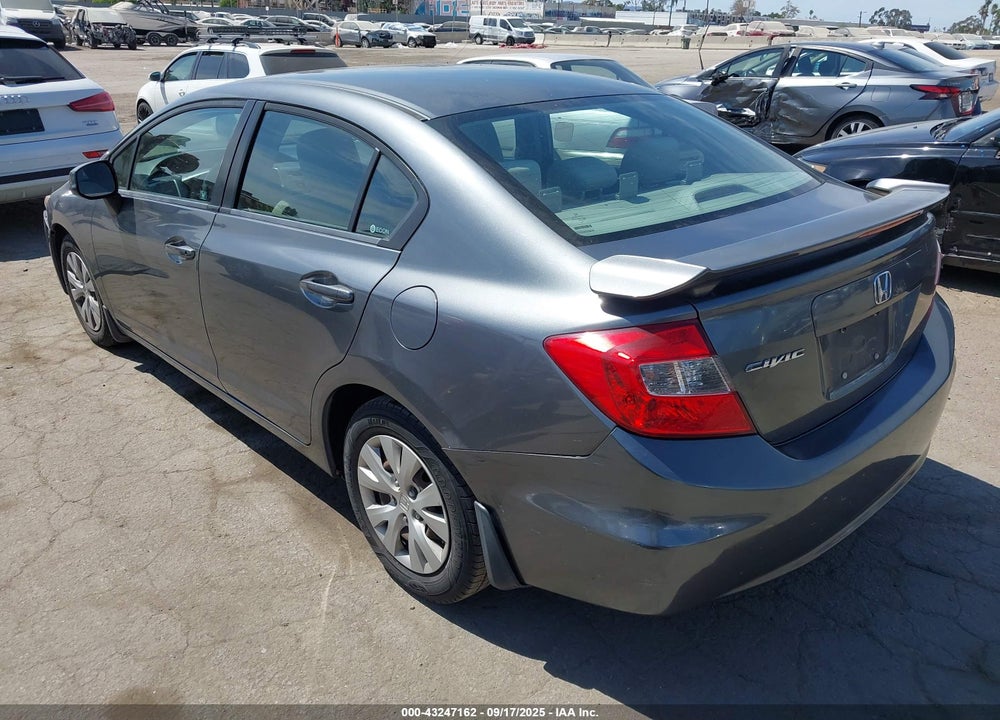 2012 HONDA CIVIC VIN: 19XFB2F56CE300673