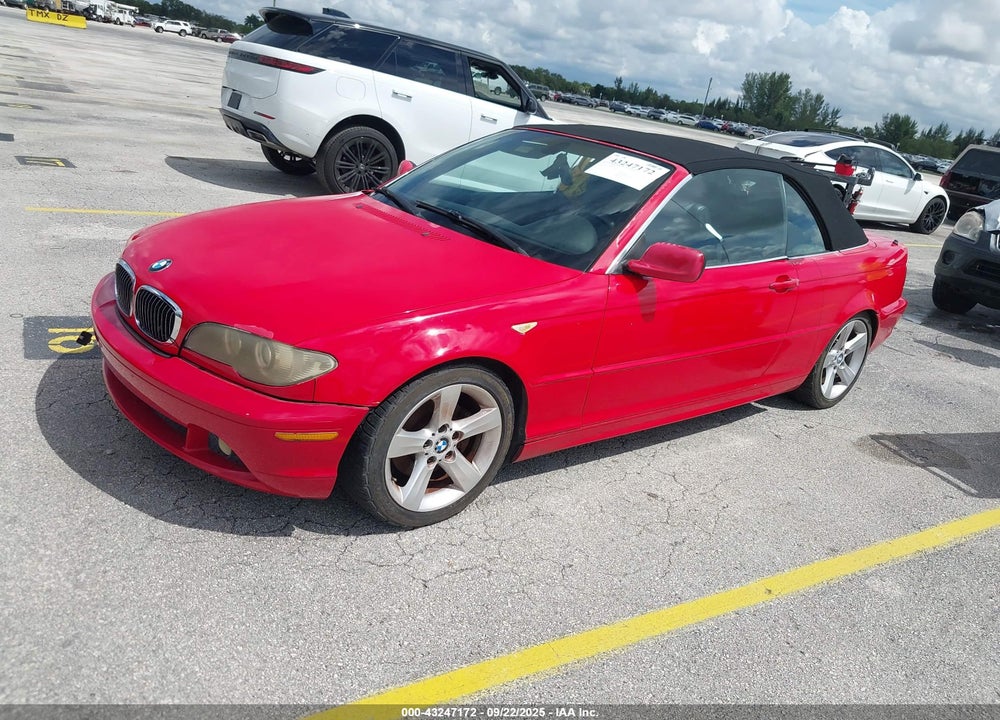 2004 BMW 325CI VIN: WBABW33494PG97740