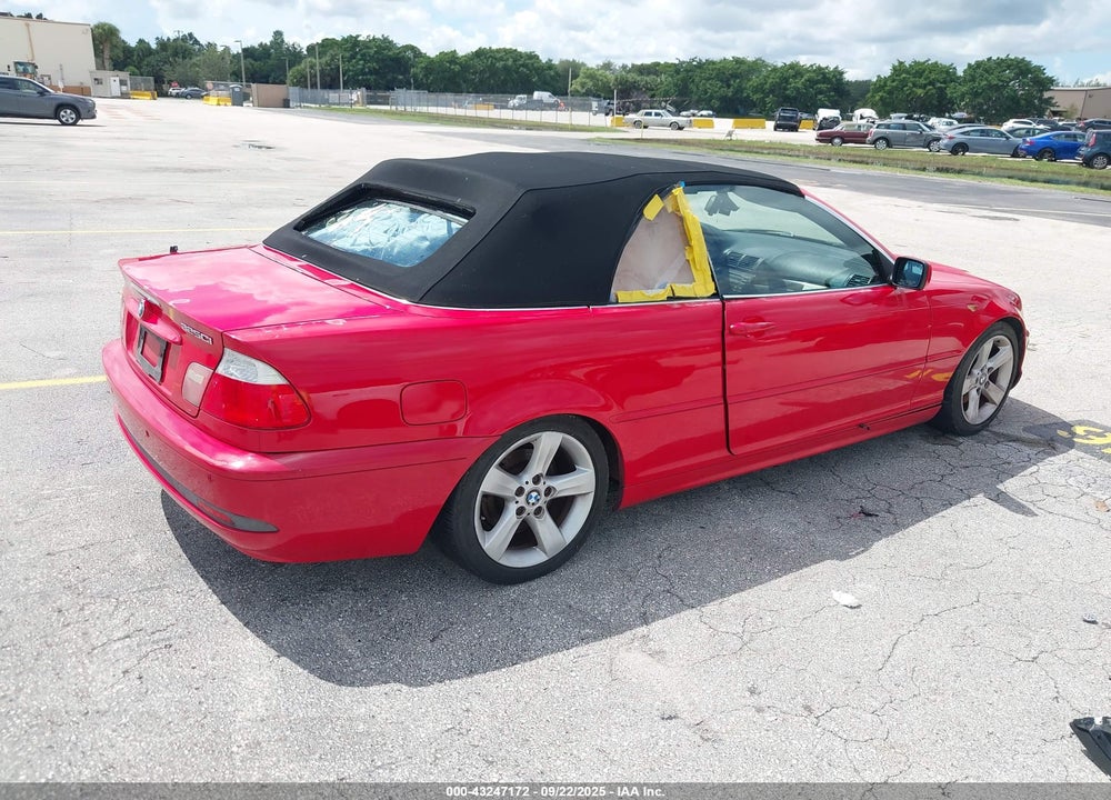 2004 BMW 325CI VIN: WBABW33494PG97740