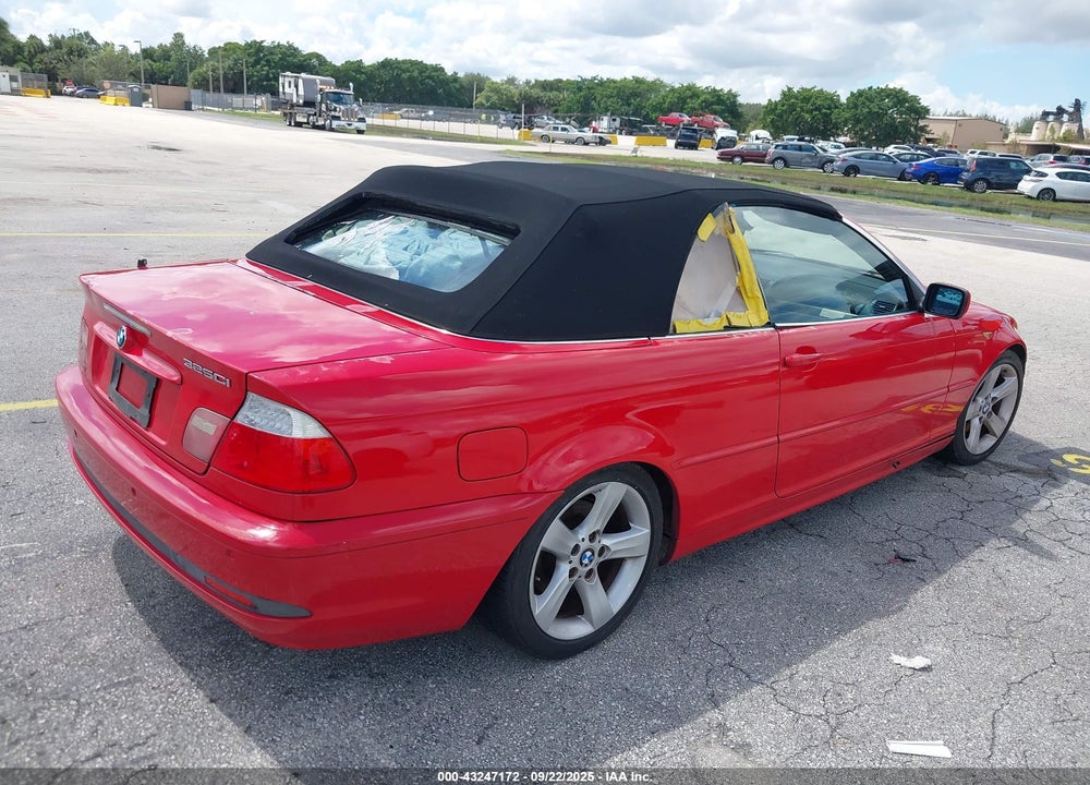 2004 BMW 325CI VIN: WBABW33494PG97740