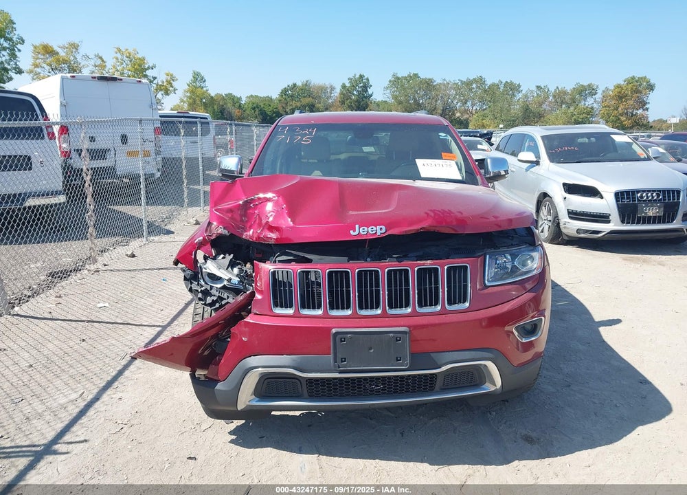 2014 JEEP GRAND CHEROKEE VIN: 1C4RJFBGXEC102025