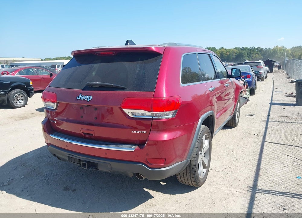 2014 JEEP GRAND CHEROKEE VIN: 1C4RJFBGXEC102025