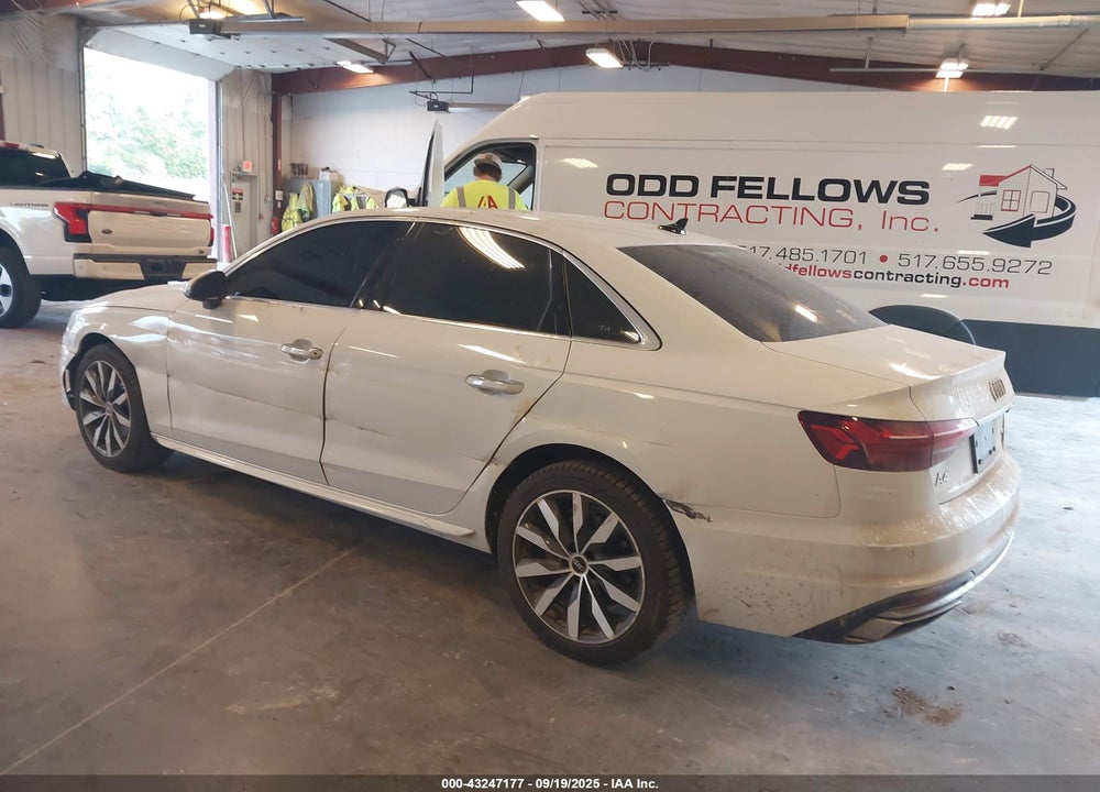 2021 AUDI A4 PREMIUM 40 TFSI QUATTRO S TRONIC VIN: WAUABAF47MA035694