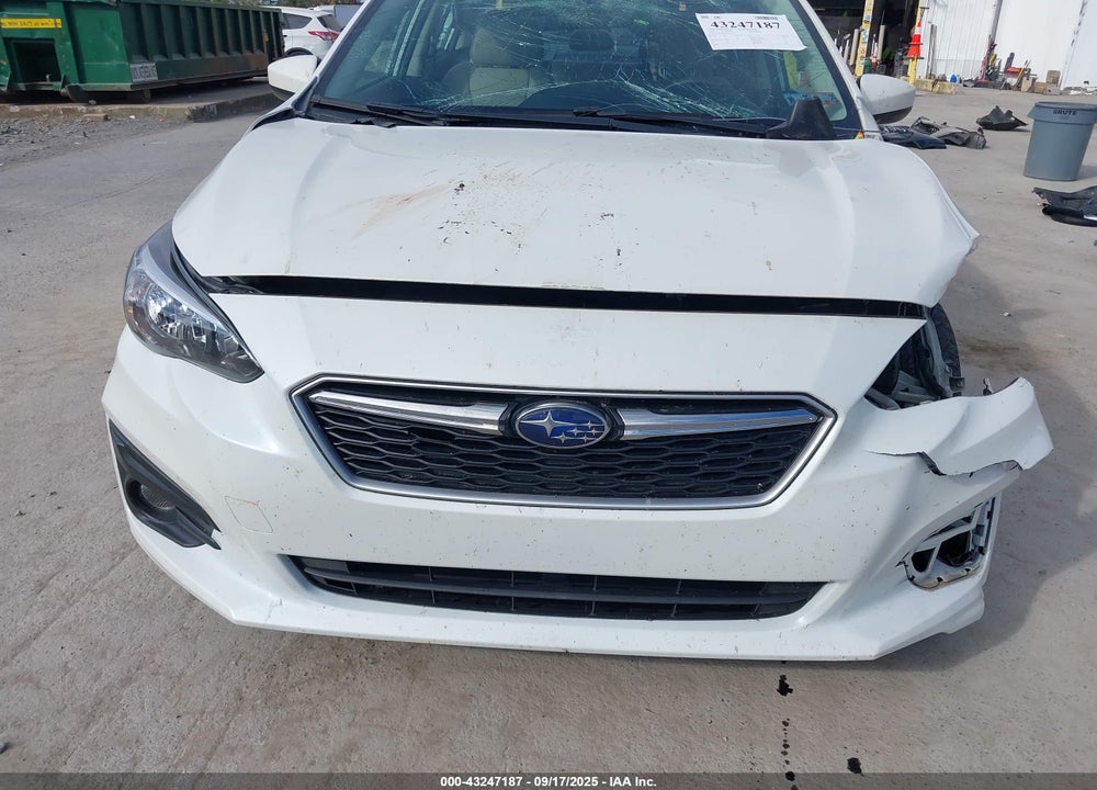 2018 SUBARU IMPREZA 2.0I PREMIUM VIN: 4S3GKAD66J3623569