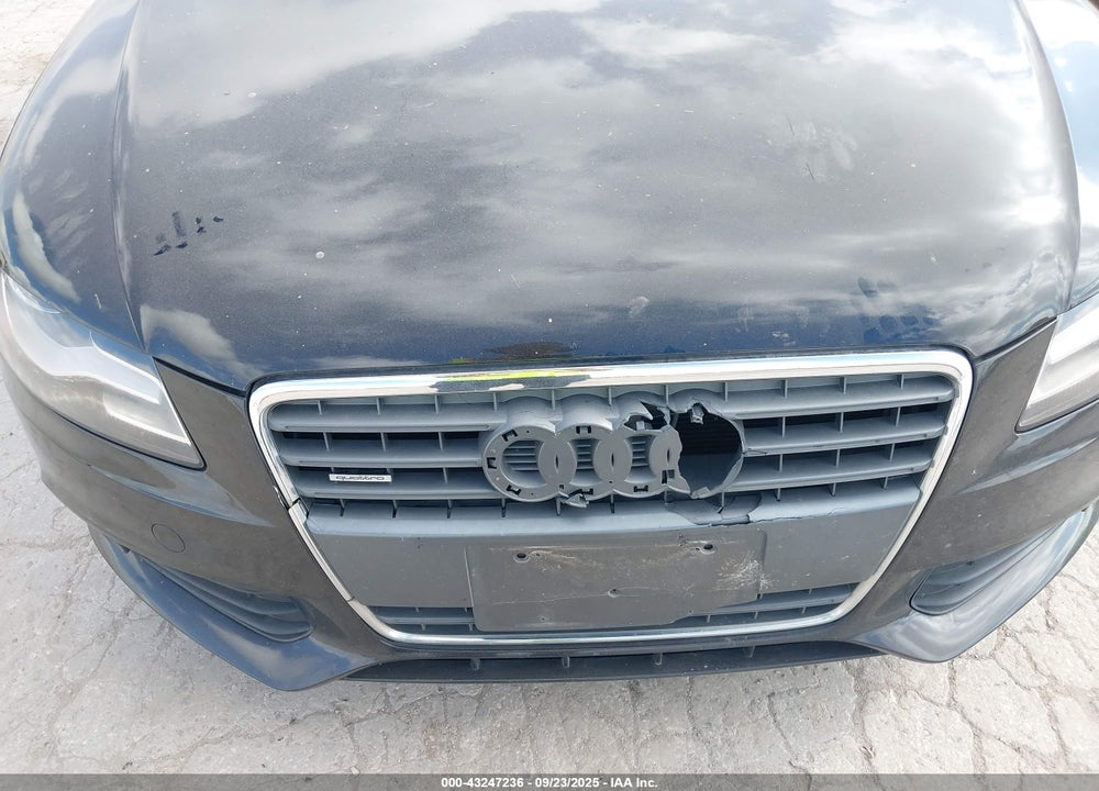 2011 AUDI A4 2.0T PREMIUM VIN: WAUWFAFL4BA112259